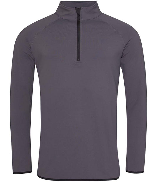 AWDis Mens Cool Half Zip Sweat Top- Fareham