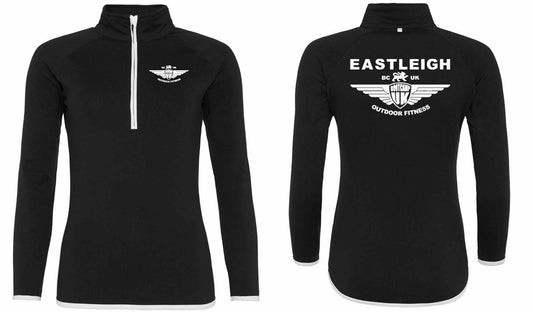 AWDis Ladies Cool Half Zip Sweat Top- Eastleigh