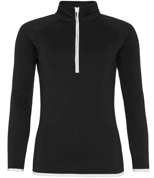 AWDis Mens Cool Half Zip Sweat Top- Bognor Regis