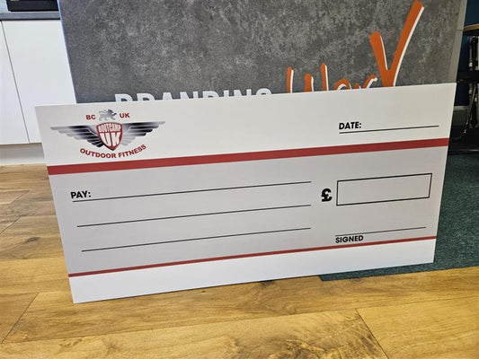 Giant Cheque